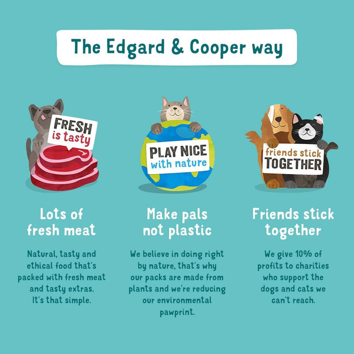 Edgard &amp; Cooper Frisches Trockenfutter für ausgewachsene Hunde (7 kg, Senior - Kip &amp; Zalm) Senior -