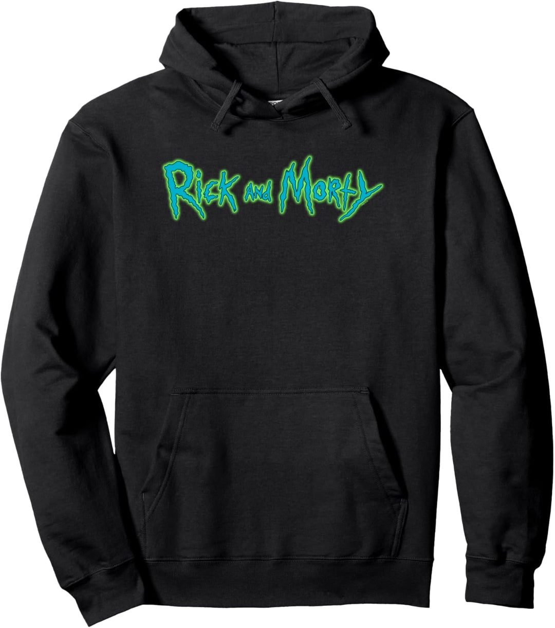 Adult Swim Rick & Morty Logo Pullover Hoodie