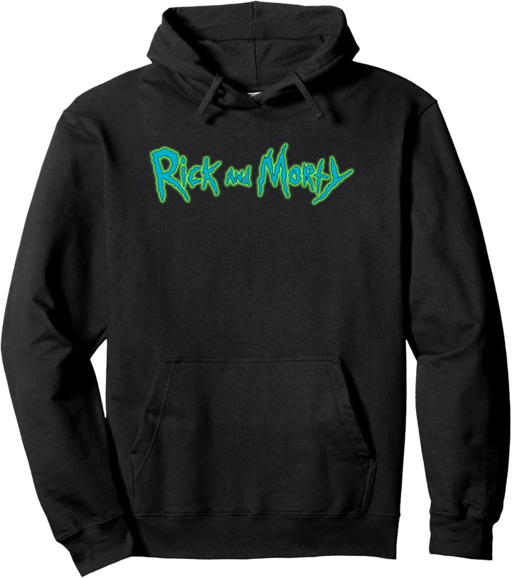 Adult Swim Rick & Morty Logo Pullover Hoodie