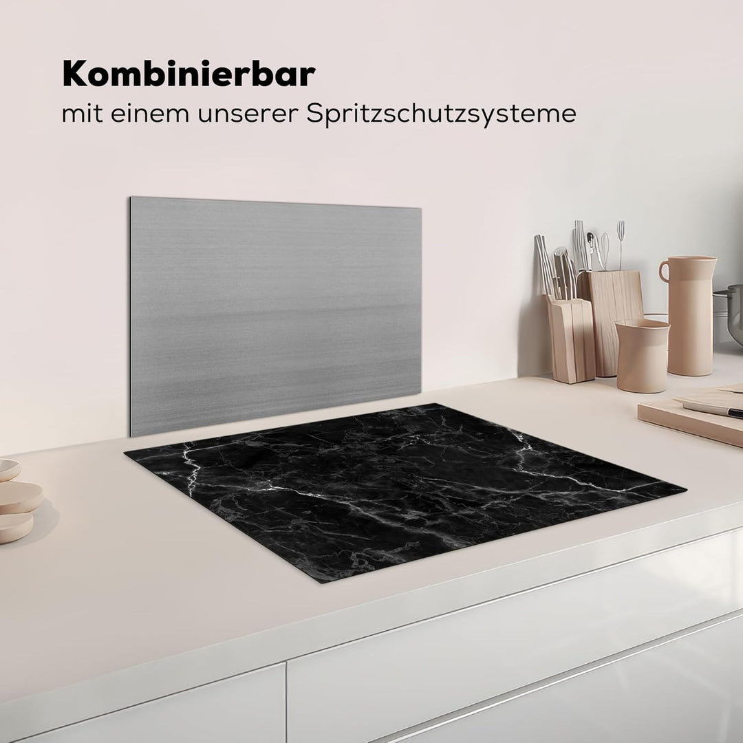 Herdabdeckplatte Einteilig Induktionsmatte Küche Abdeckung Ceranfeld Herd Abdeckplatte Deko Vinyl Ma