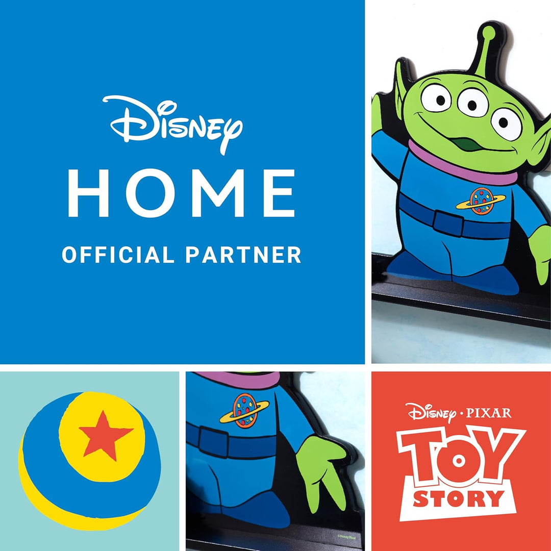 Disney Toy Story Wandregal, klein, wandmontiertes Bücher- und Aufbewahrungsregal für Kinder, Schwebe