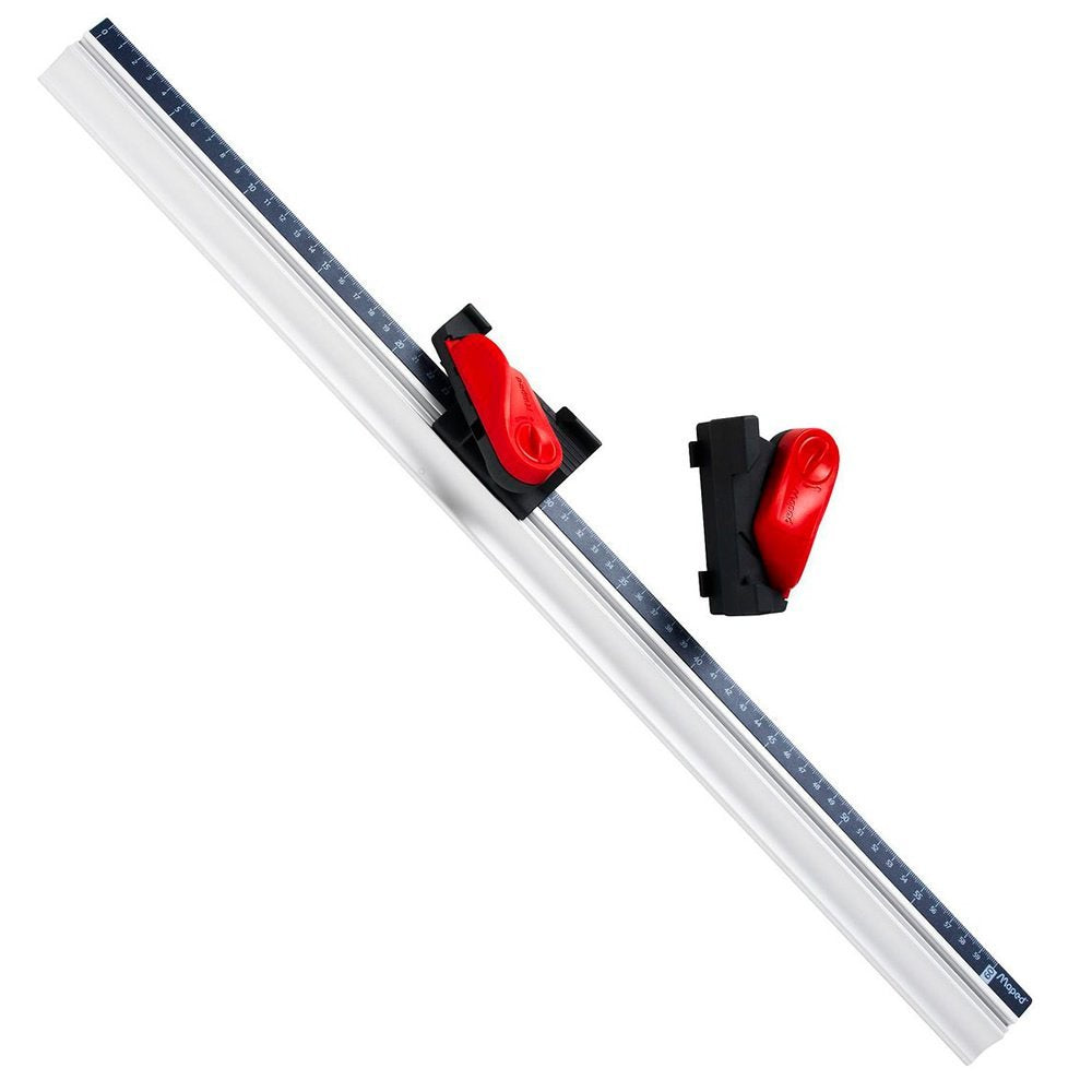 Maped M172500 - Cutterset MatCutter, 60 cm, mit 2 Schneidewerkzeuge, grau/rot Einzigartig, Einzigart