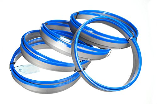 SMI 5er SET Bandsägeblatt Bi-Metall M42 Abmessung 2480 x 27 x 0,90 mm 10/14 ZpZ z.B. für Optimum, Ep