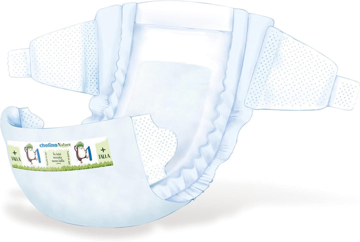 Chelino Nature Kinderwindel, Grösse 1 (1-3 kg), 252 Windeln