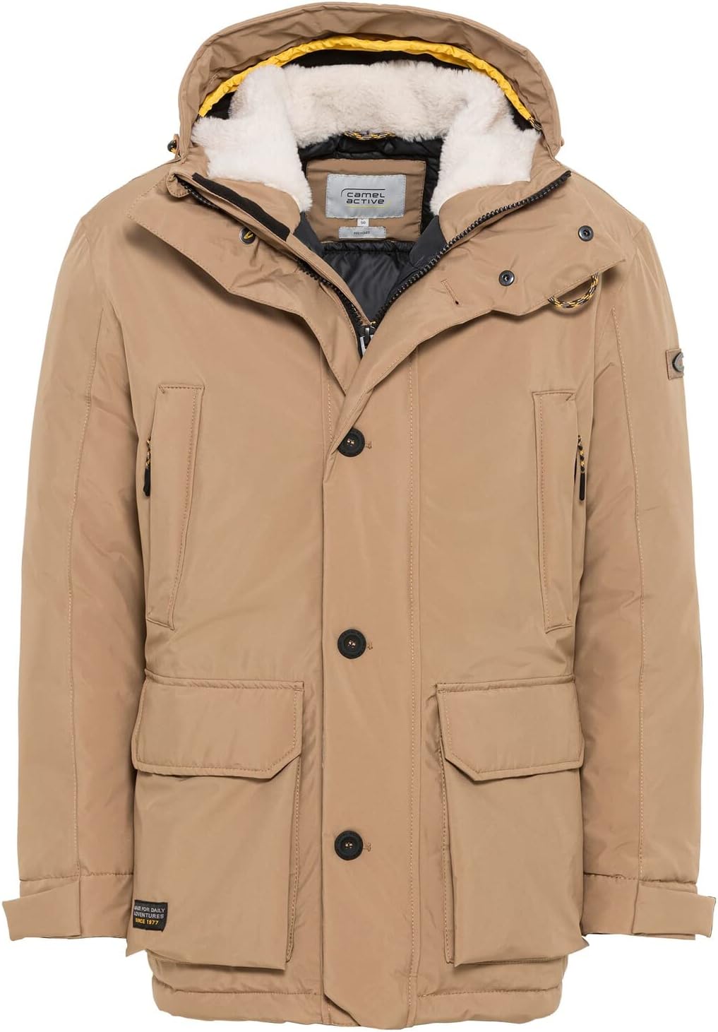 camel active Herren Jacket 26 Wood, 26 Wood