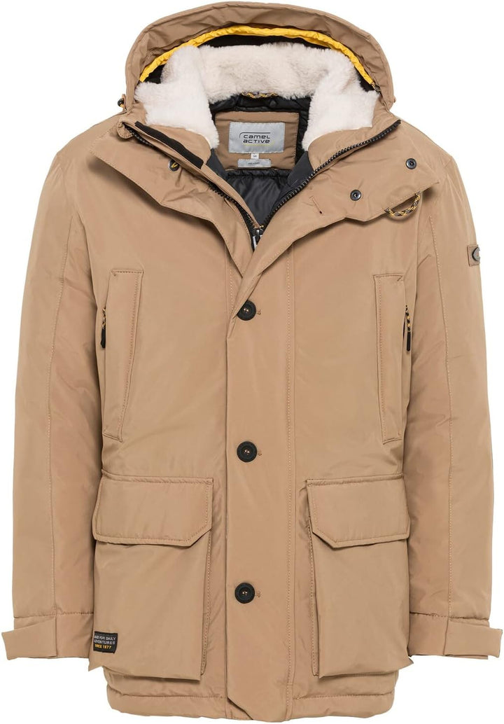 camel active Herren Jacket 26 Wood, 26 Wood