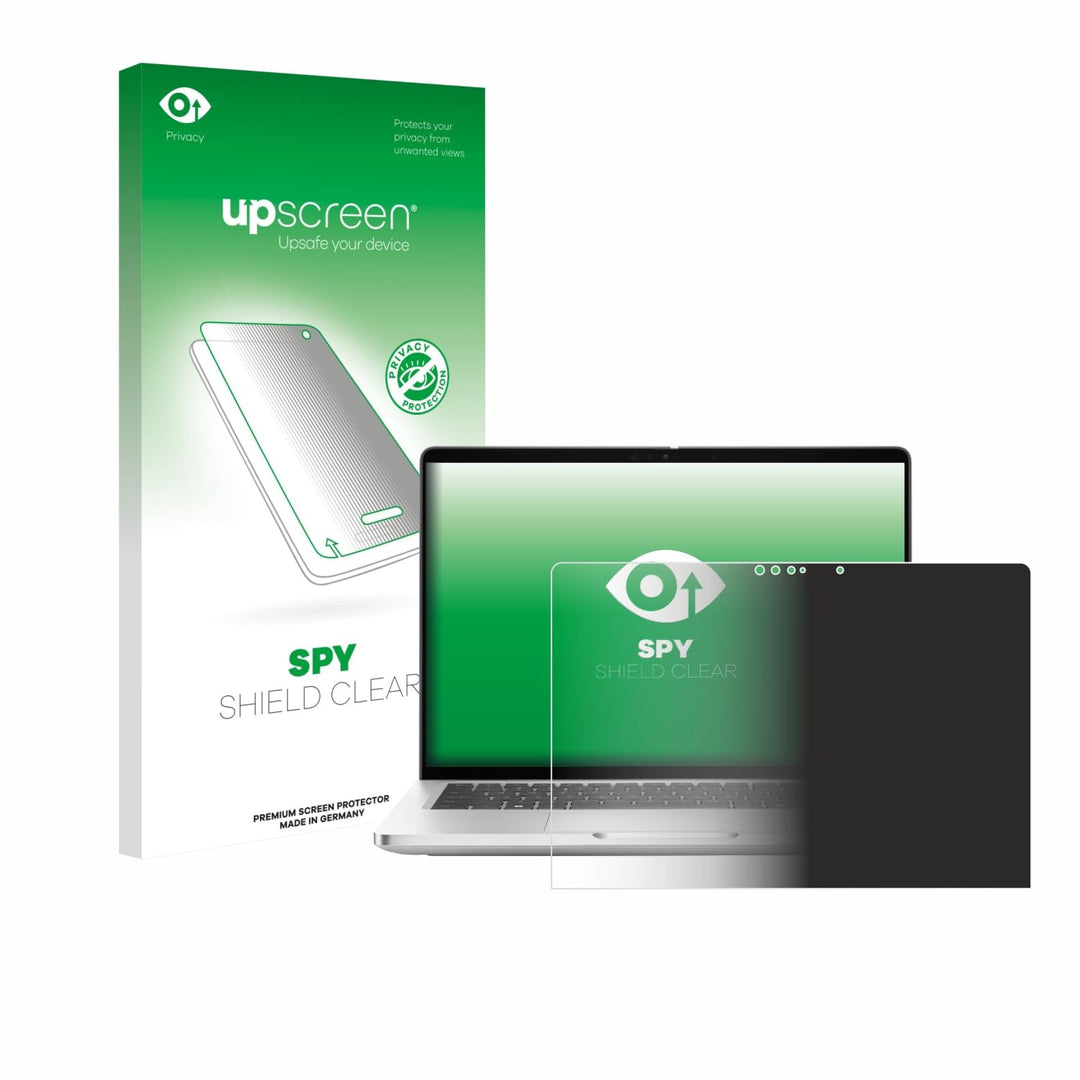 upscreen Anti-Spy Blickschutzfolie für Dell Pro 13 Plus 2-in-1 Made in Germany, Privacy Screen Displ