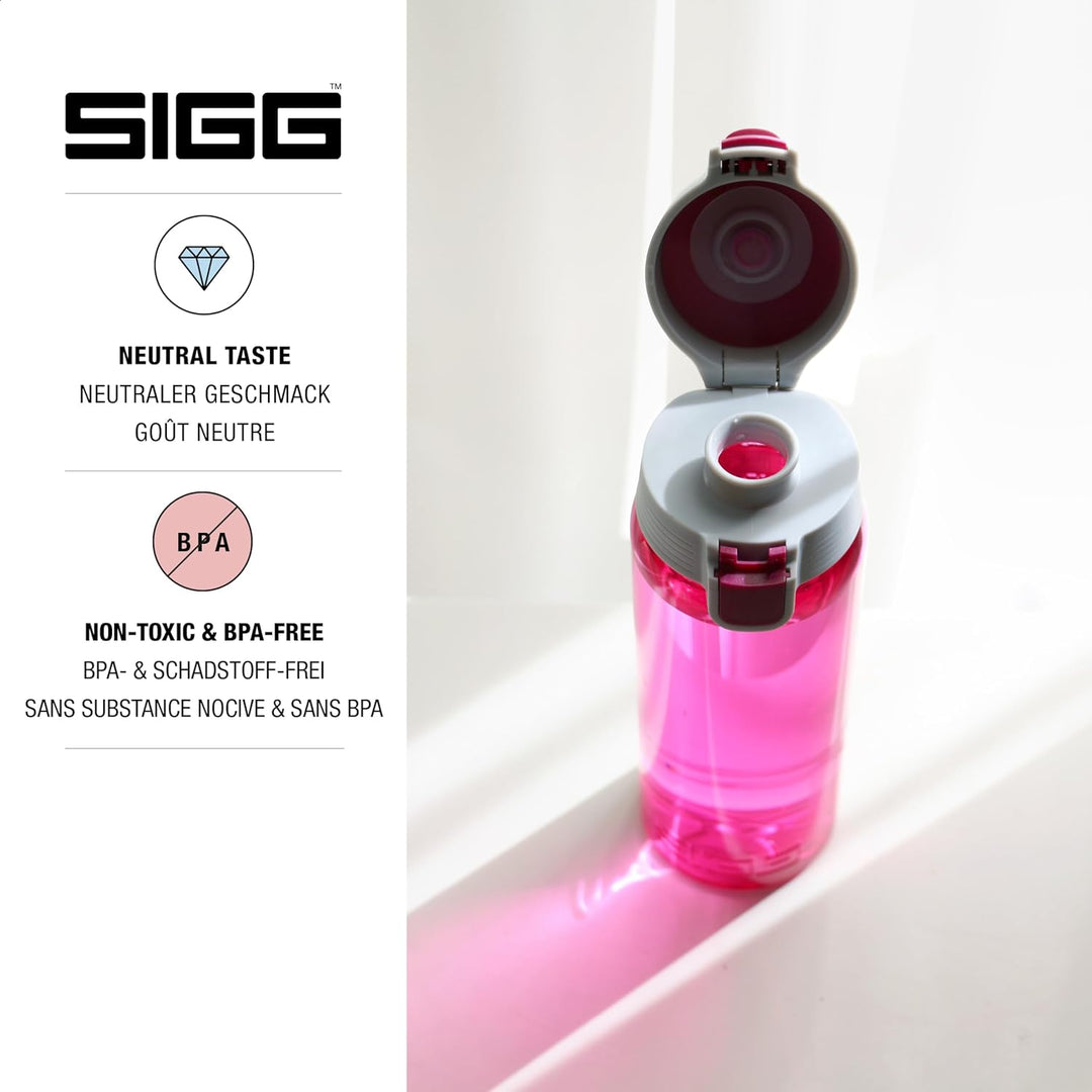 SIGG - Tritan Trinkflasche - Total Color ONE ONE - Für Kohlensäurehaltige Getränke Geeignet - Spülma
