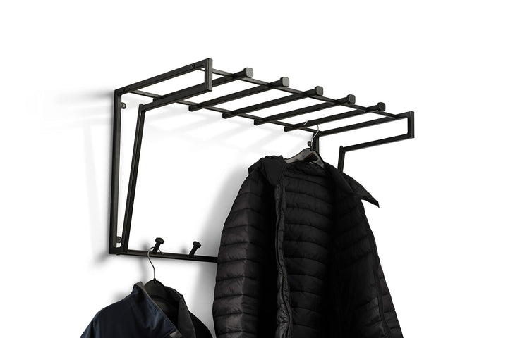 M2 Kollektion Garderobe Vigo 2 in schwarz, B/H/T = 79x45x40cm
