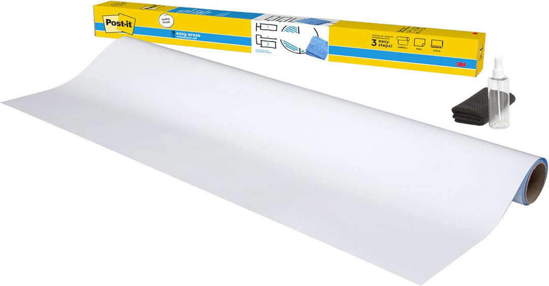 Post-it Flex Write Whiteboard Folie für Whiteboard Marker und Permanent Marker, 60,9 cm x 91,4 cm St