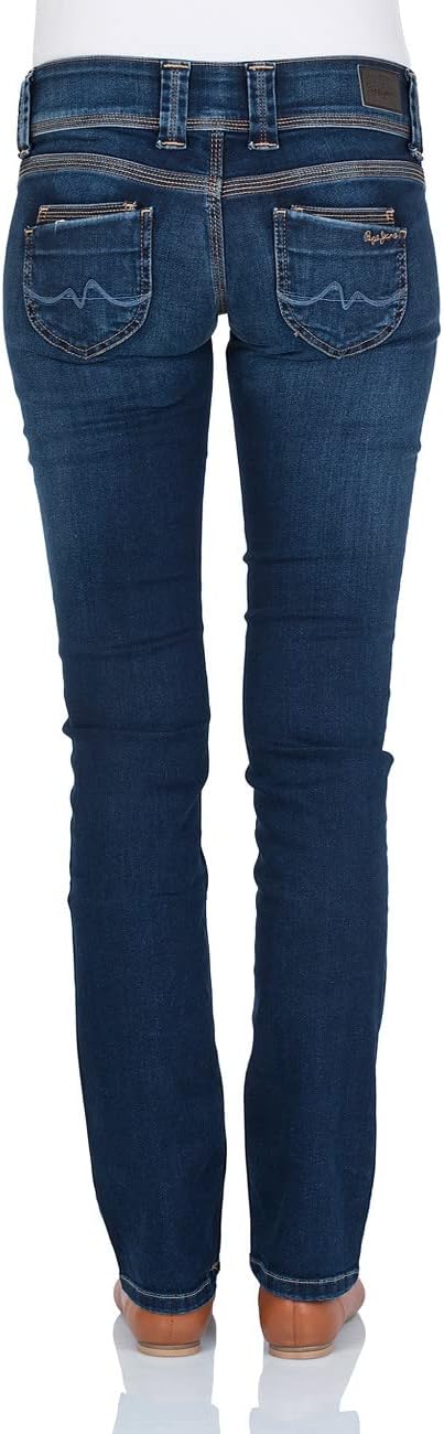 Pepe Jeans Damen Straight Leg VENUS 26W / 34L Ultra Dark Pl204175h06, 26W / 34L Ultra Dark Pl204175h