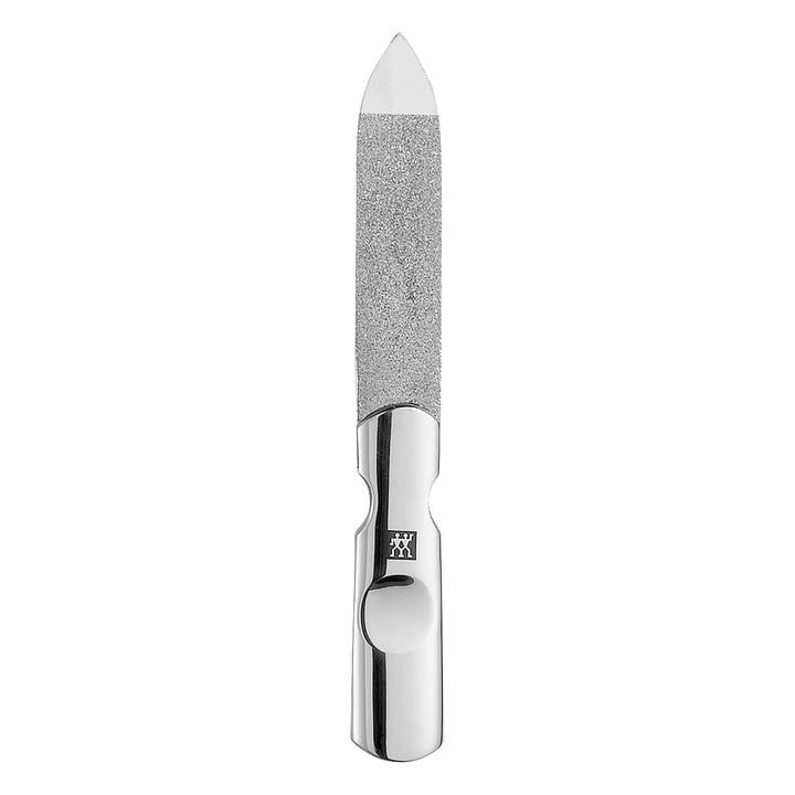 ZWILLING Maniküre-Set (3 teilig, Nagelpflege und Pediküre, Echleder Etui, mit Nagelknipser), Edelsta