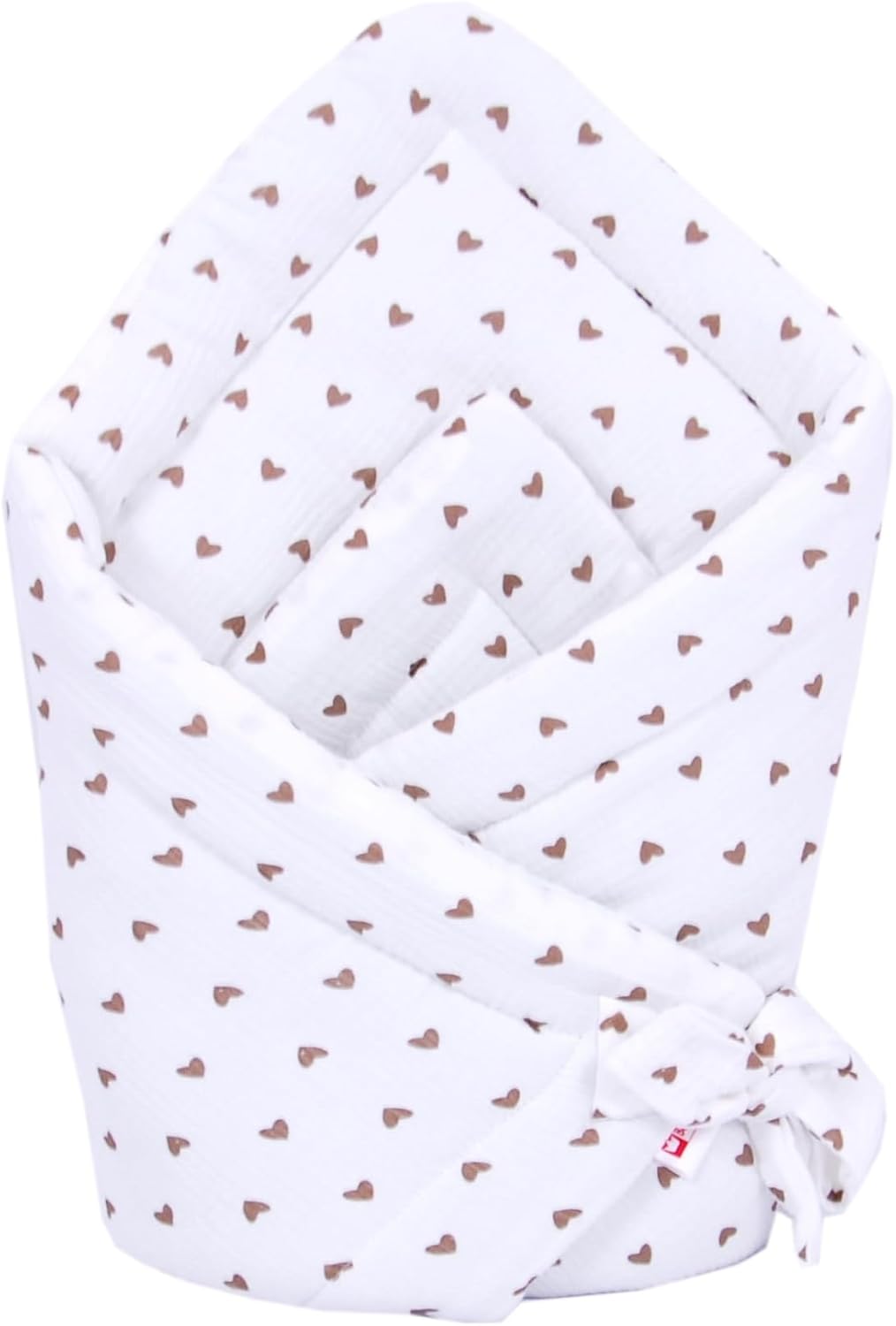 Babylux Einschlagdecke Musselin BABYHÖRNCHEN 75 x 75 cm cm Baby Neugeborene Erstaussttatung Umschlag