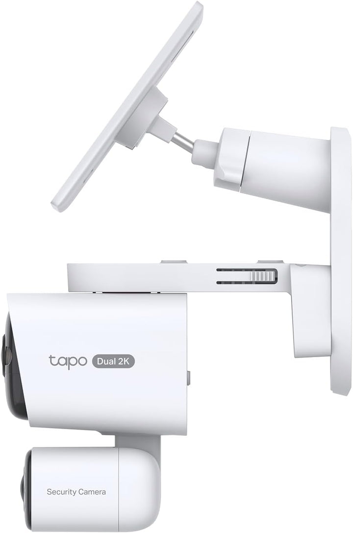 Tapo C645D KIT Solar Überwachungskamera Aussen mit Akku | 2K Dual-Objektiv | 165° Winkel + 6mm Objek
