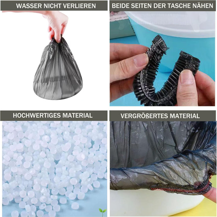 MIUPOO Baby Töpfchenbeutel,Tragbare Reise Töpfchen Stuhl Taschen Universal mit Eine Einziehbare Öffn