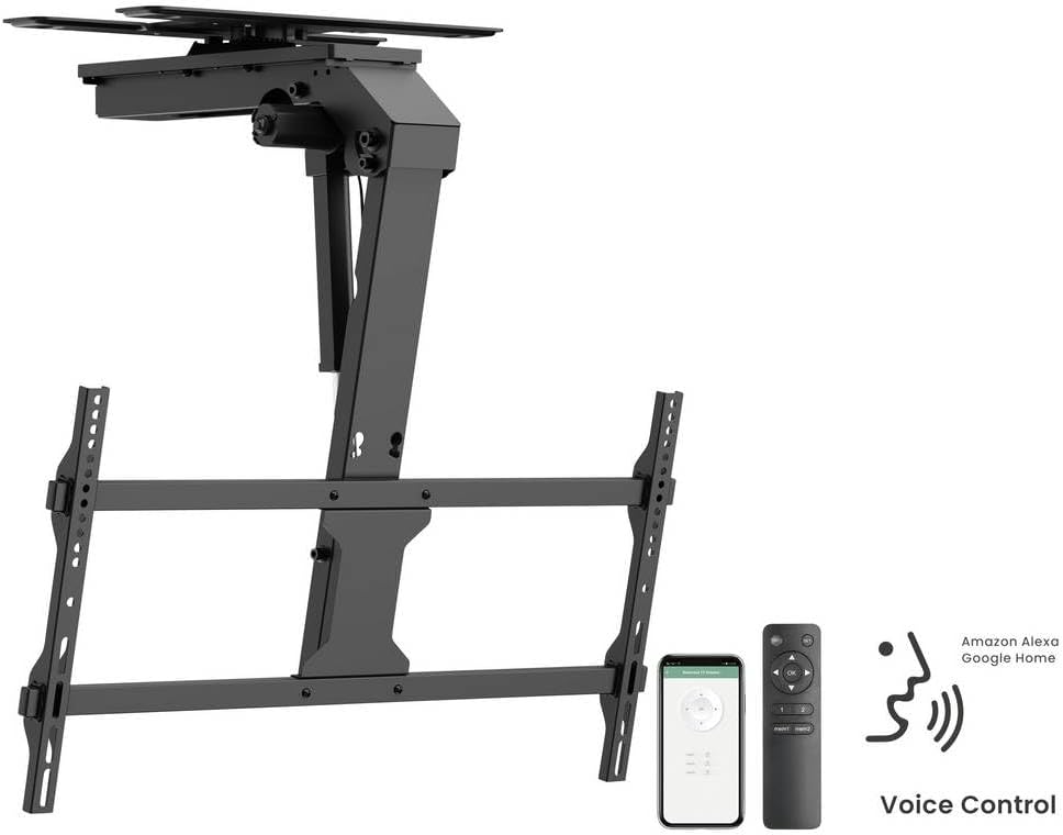 Speaka Professional SP-TVCM-570 TV-Deckenhalterung 109,2 cm (43) - 218,4 cm (86”) Schwenkbar, Neigba