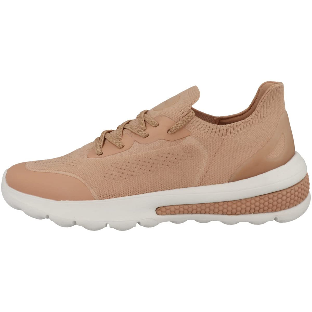Geox Damen D Spherica Actif Sneaker 35 EU Peach, 35 EU Peach