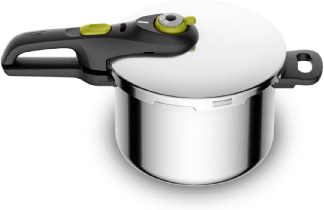 Tefal Secure 5 Schnellkochtopf P25307 | inklusive Dampfkorb mit Dreifuss | 6 L Fassungsvermögen | Ho