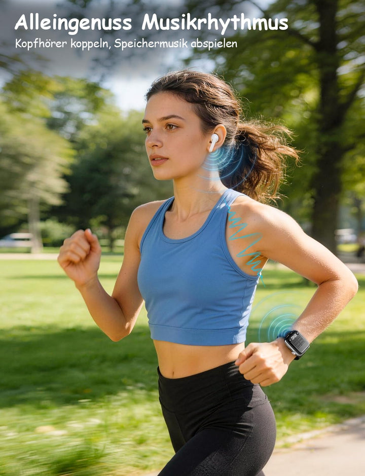 OHLPRO Wearable Bluetooth Lautsprecher Klein, Tragbarer Armband&Magnet Clip-On Wireless Speaker Mini