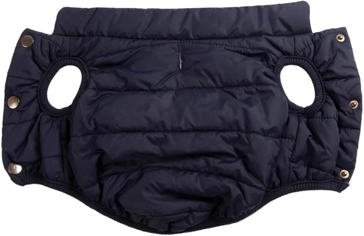 Mit Fleece gefütterte Hundejacke mit 2 Schichten von JoyDaog, sehr warm für den Winter und kaltes We