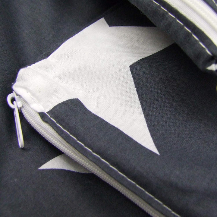 Rawstyle 4 TLG. Set Bezug (Stars) für Kinderwagen Bettwäsche Decke + Kissen + Füllung (Design 2), De