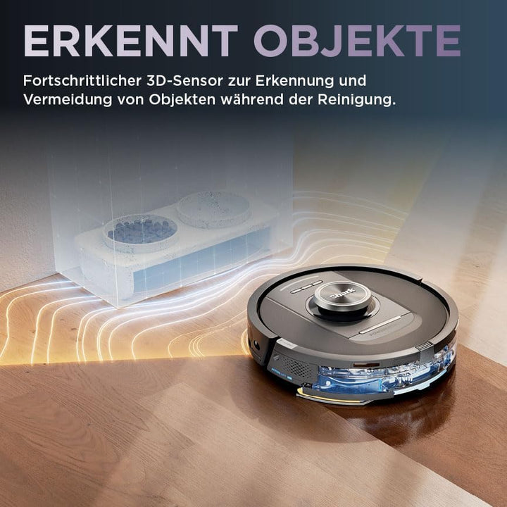 Shark PowerDetect 2-in-1 Saugroboter & Wischroboter, NeverTouch Pro 60-Tage-Selbstentleerung, selbst