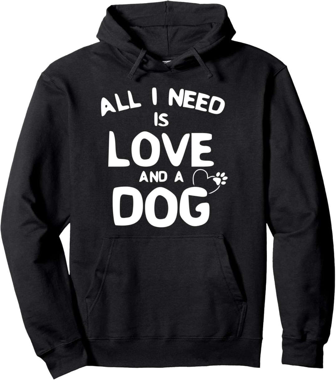 Dog Love Herz Frauchen Dog Mom Hundemama Hunde Geschenk Hund Pullover Hoodie