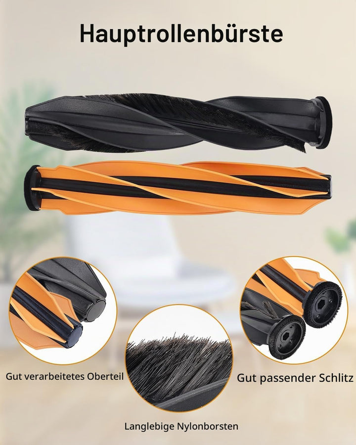 Zubehörset Ersatz für Dreame X50 Ultra Complete/L50 Pro Ultra/L40s Pro Ulta/X50 Master Saugroboter,
