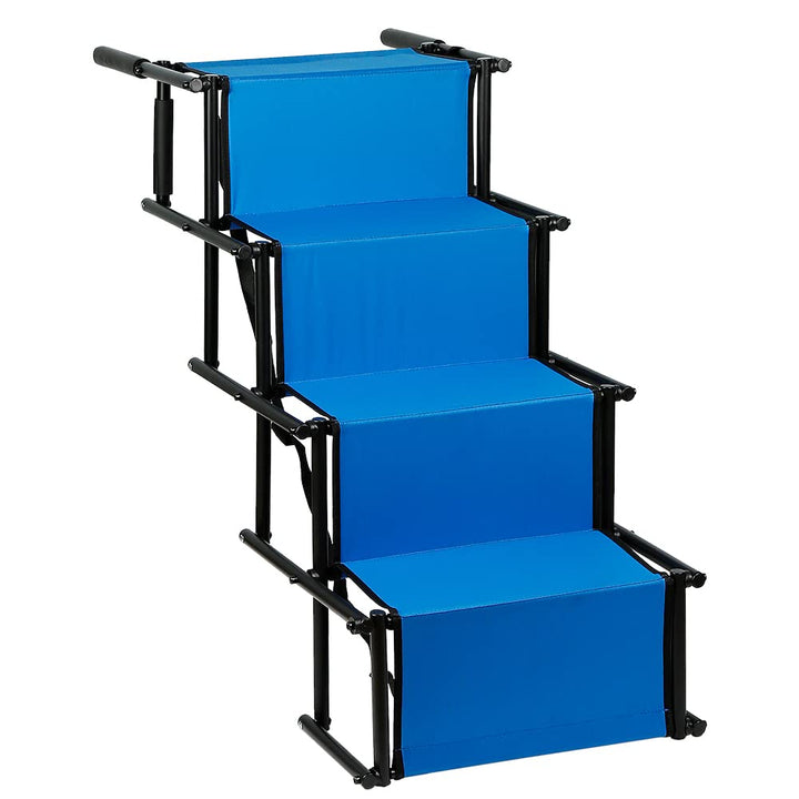 Hundetreppe Auto Klappbar, Gelenkschonende Hunderampe Auto Rampe für kleine & grosse Hunde, Bis 80 k