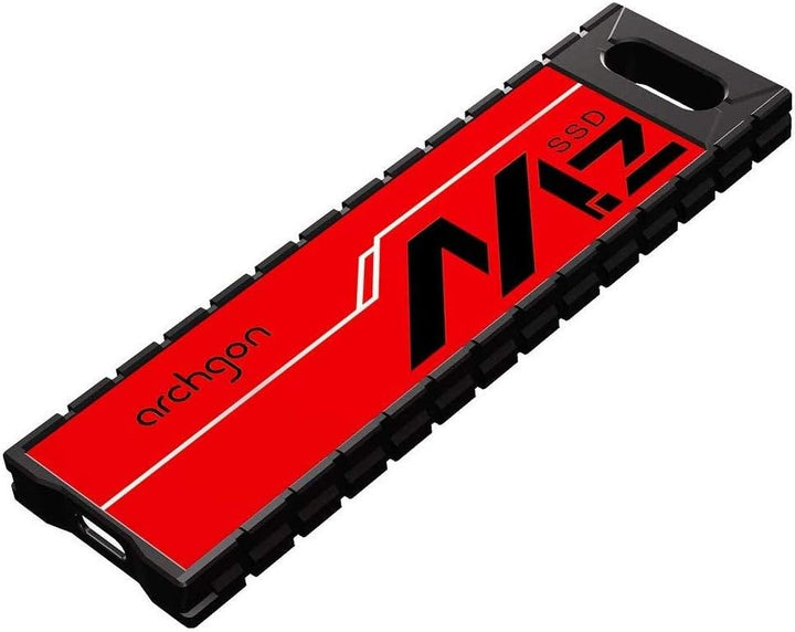 Archgon G70, Externe SATA SSD M.2, 480GB, USB 3.1, Gen 2 (Type-C), Gaming Portable, rot 480GB G703K,