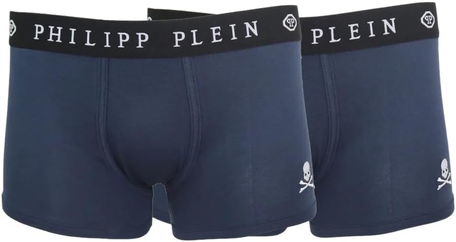 Philipp Plein Herren Boxer Skull Schwarz L (XL)