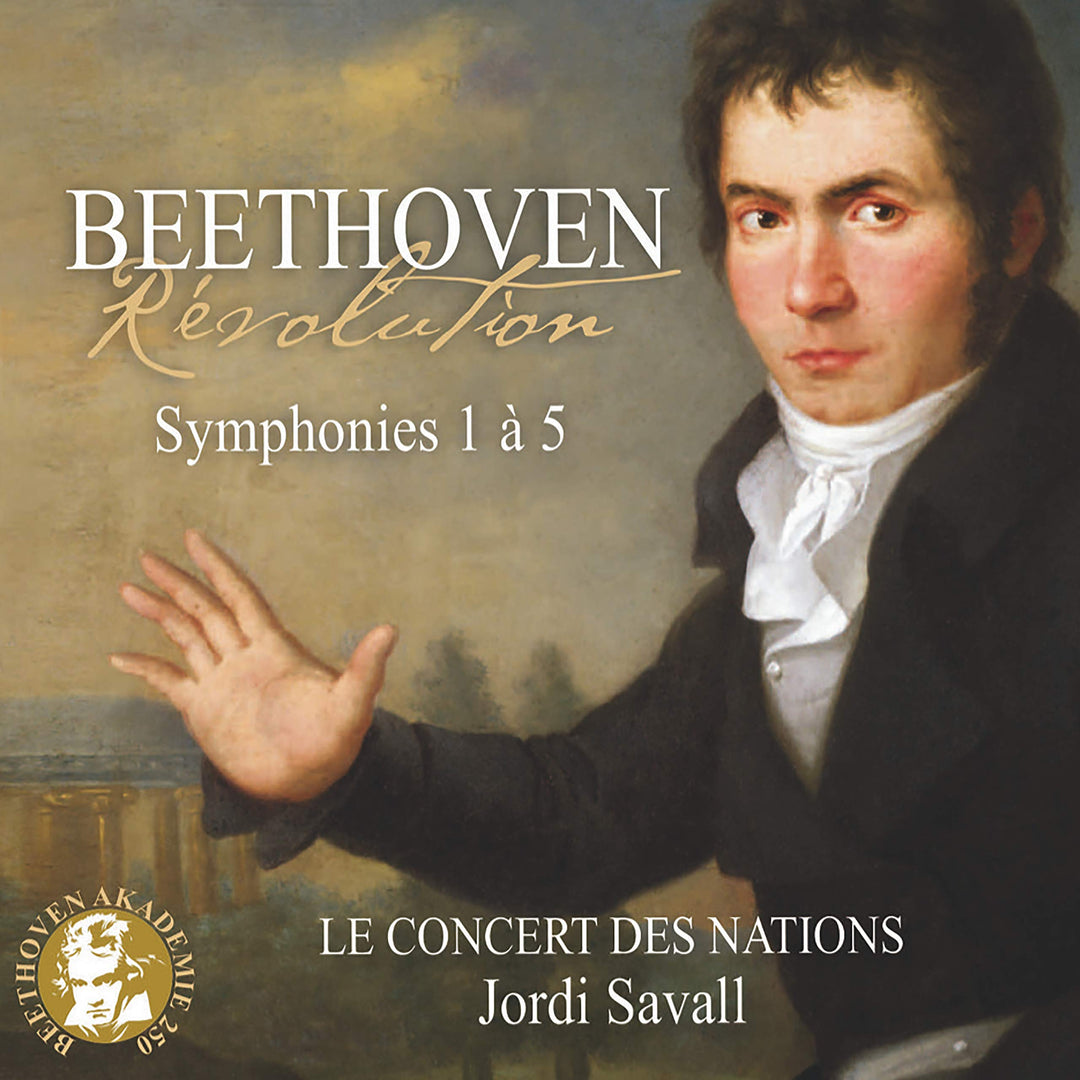 Beethoven: Sinfonien 1-5 (Révolution), Audio-CD