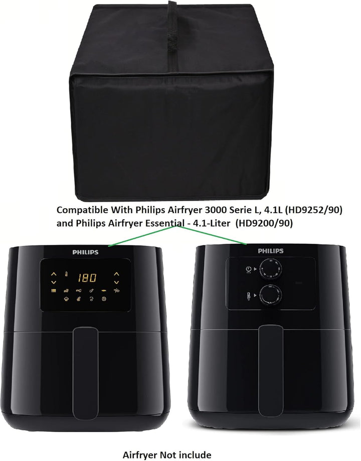 AF-WAN hitzebeständige, wasser und staubdichte Abdeckung für Philips Airfryer 3000 Serie L, 4.1L HD9