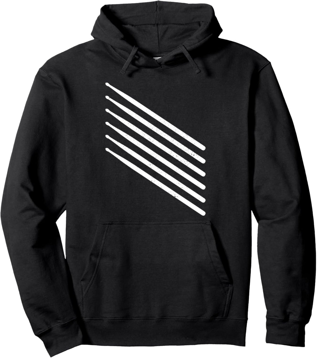 Drummer Schlagzeug Vintage Schlagzeuger Geschenk Pullover Hoodie