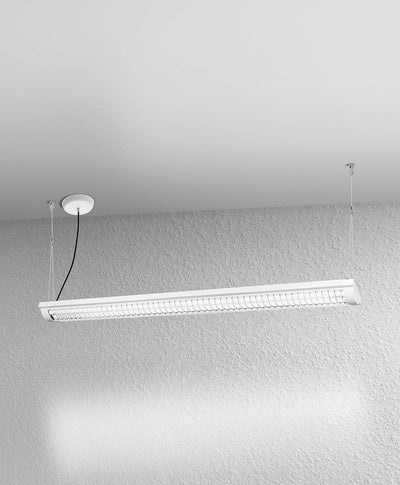 LEDVANCE LED Büro-Lichtleiste, Leuchte für Innenanwendungen, Kaltweiss, Klick-Dim über Wandschalter,