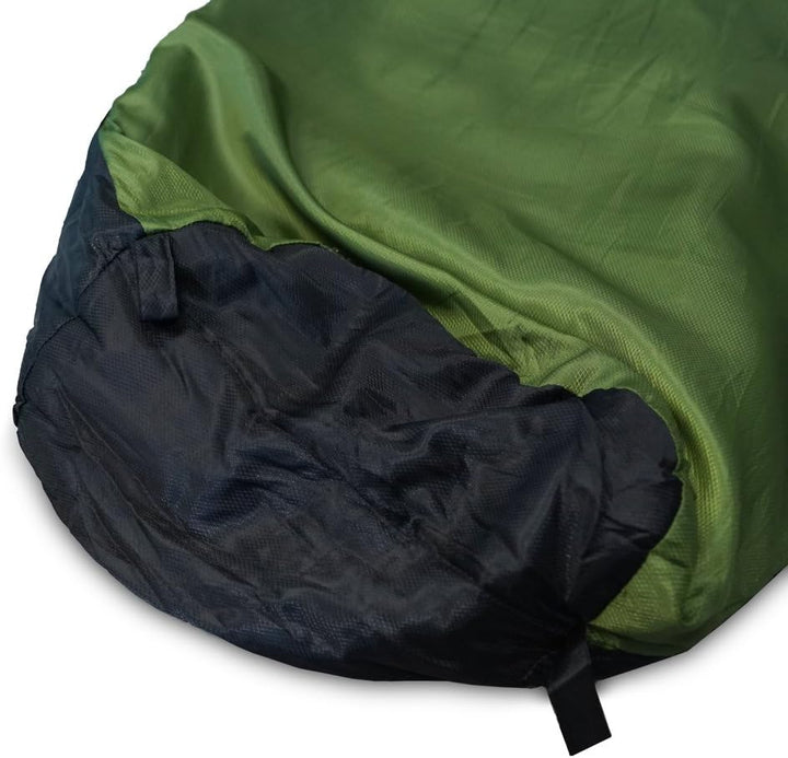 Trekking-Schlafsack Trek Night von outdoorer - der Leicht-Schlafsack, warm, leicht, kleines Packmass