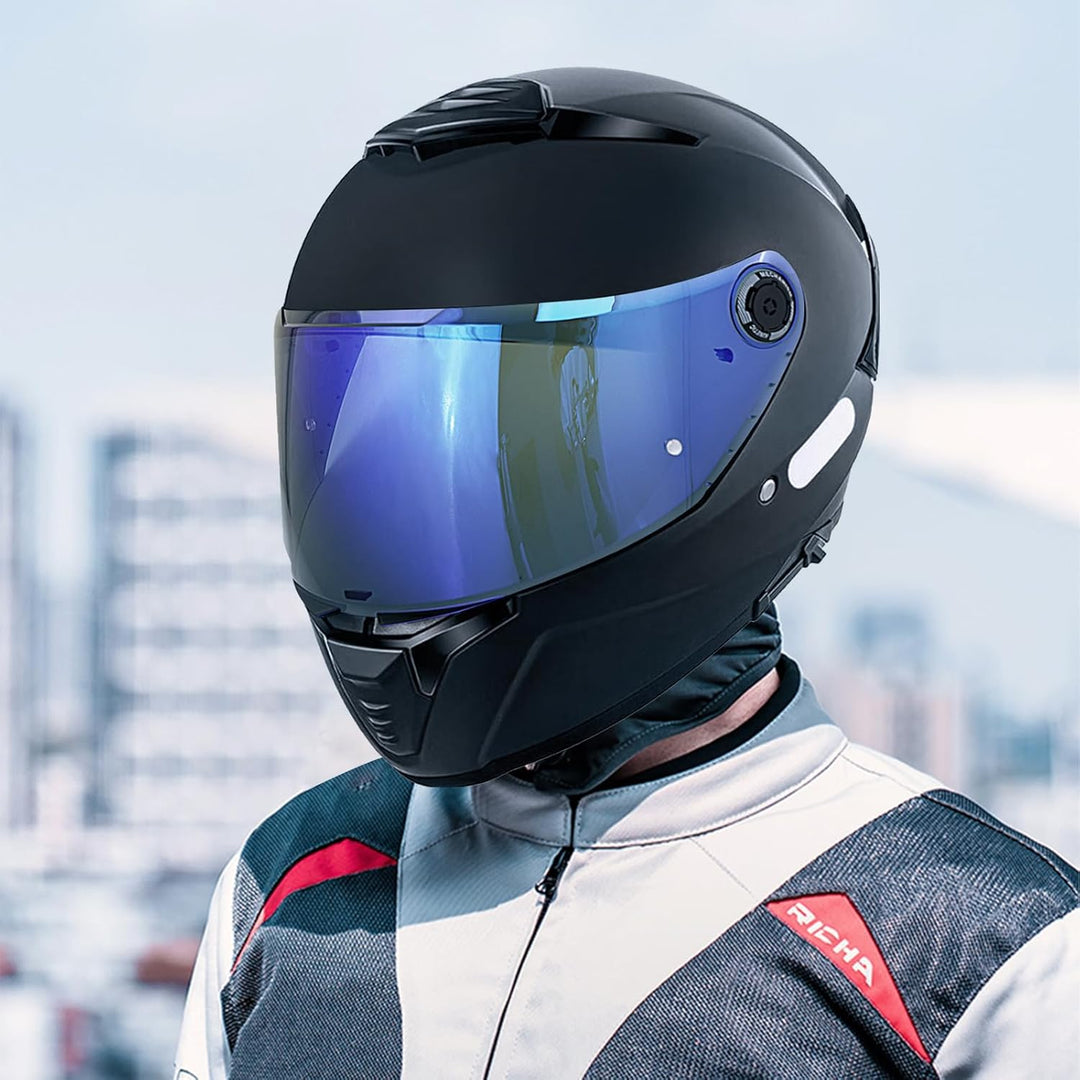 Helmvisier für MT 28B/Thunder 4 SV, Motorradhelm Visier,Helmvisier Motorrad Windschutz Helm Objektiv