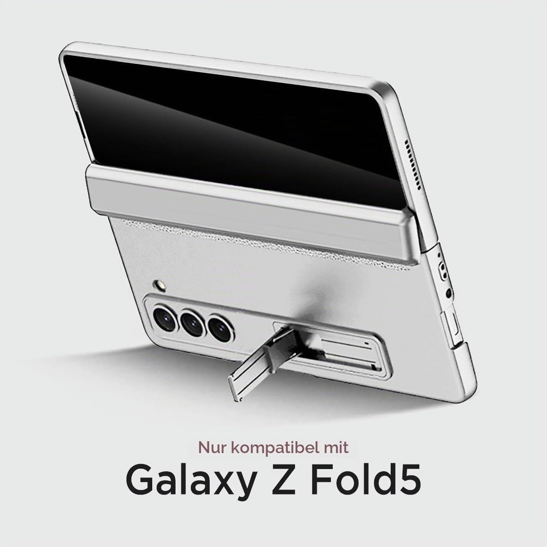 Miimall Kompatibel mit Samsung Galaxy Z Fold 5 Hülle mit Displayschutz Anti-Peeping+Magnetischer Sch