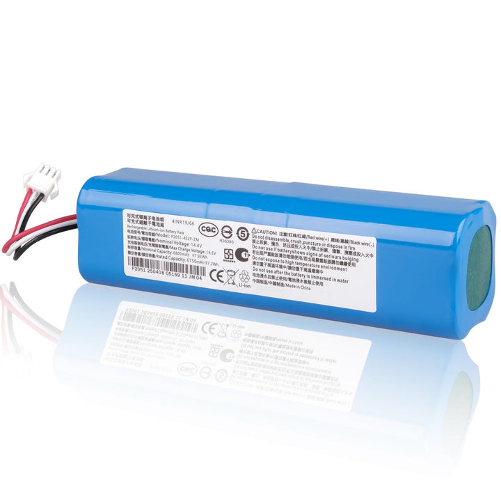 6800 mAh Akku Kompatibel mit Proscenic M7 Pro M8 Pro M7 Max, Uoni V980 Max, V980 Plus, AIRROBO T9+ T