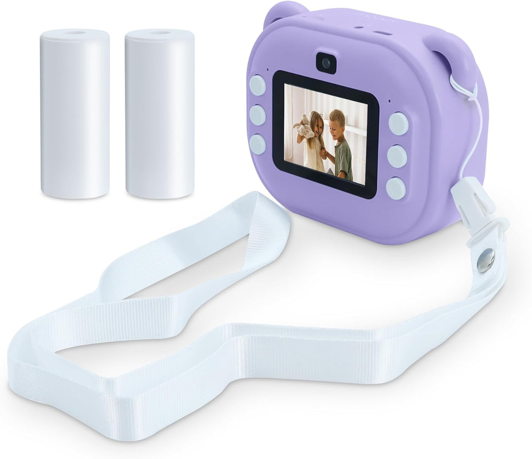 MOOOV 477523 Sofortkamera und Kinderkamera für Mädchen, Jungen, Violett