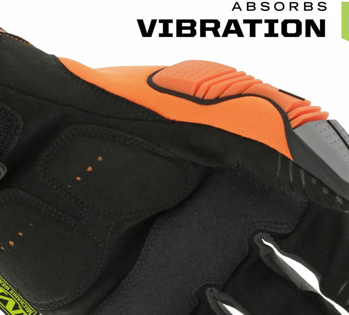 Mechanix Wear Hi-Viz M-Pact® Handschuhe (XX-Large, Fluoreszierendes Orange) XXL Fluoreszierendes Ora