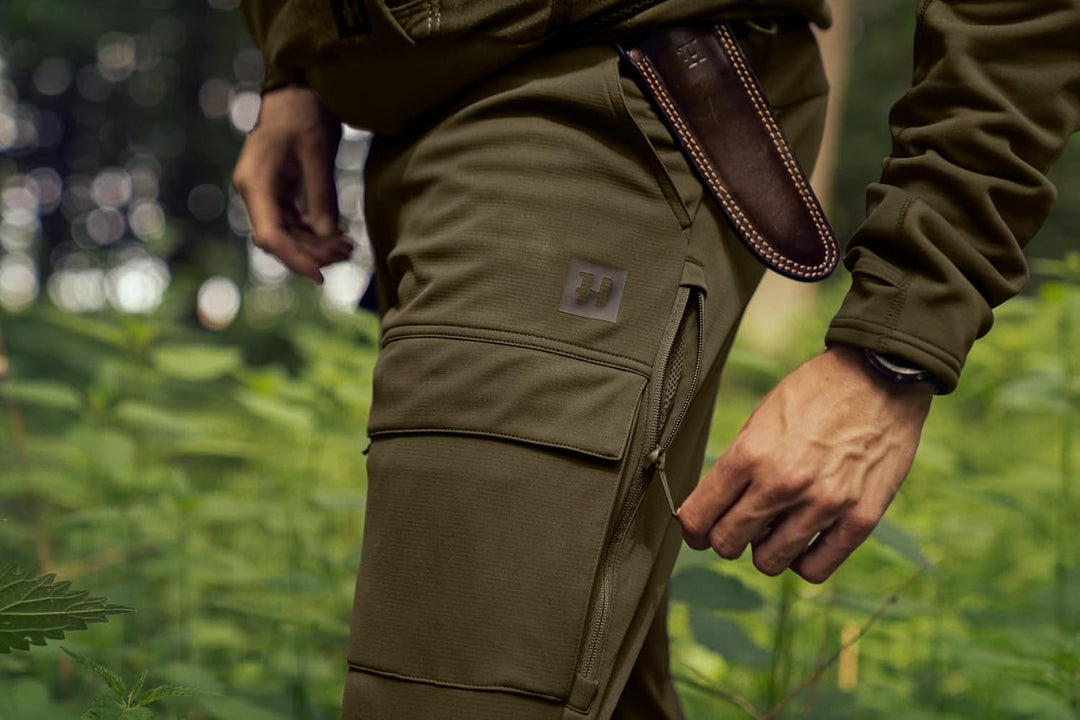 Härkila Deer Stalker Light Trousers Willow greenShadow Brown C50, C50