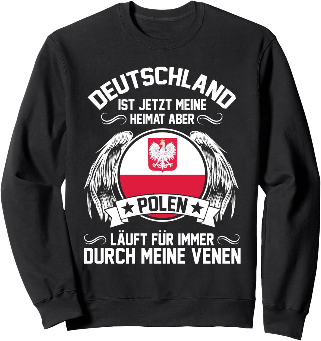 Polen Deutschland Deutscher Pole Polin Polska Sweatshirt