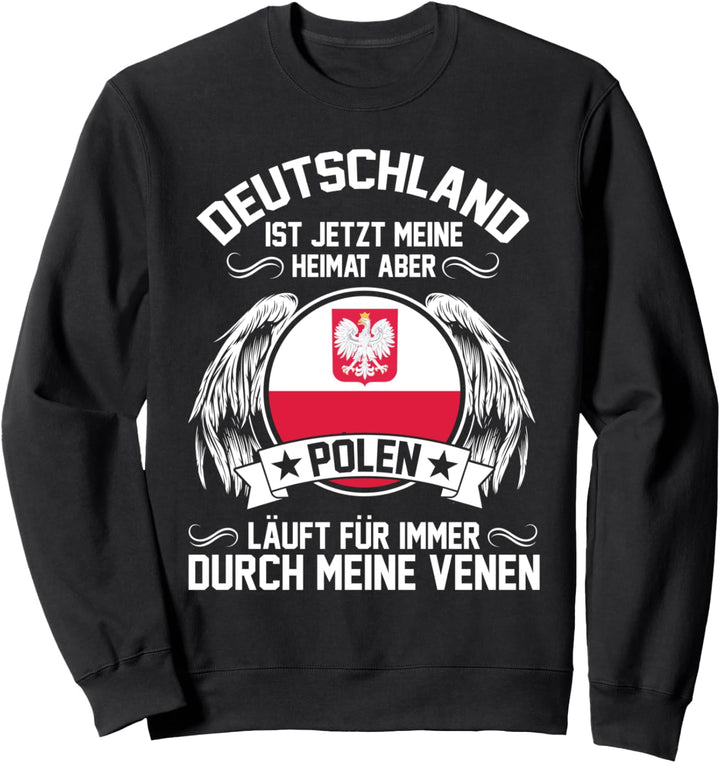 Polen Deutschland Deutscher Pole Polin Polska Sweatshirt