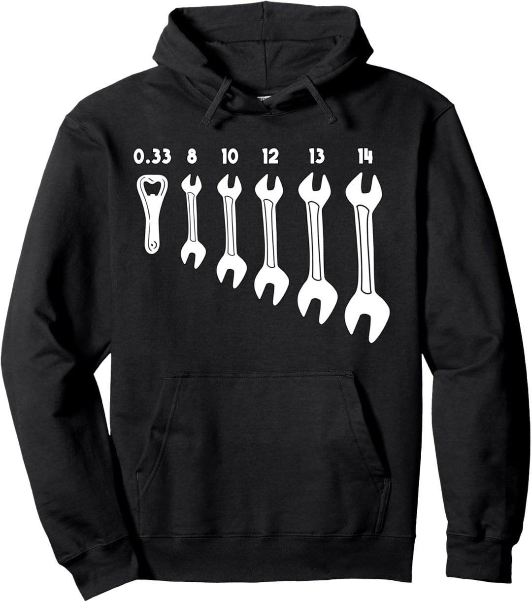 Bieröffner Mechaniker Bier Handwerker Pullover Hoodie