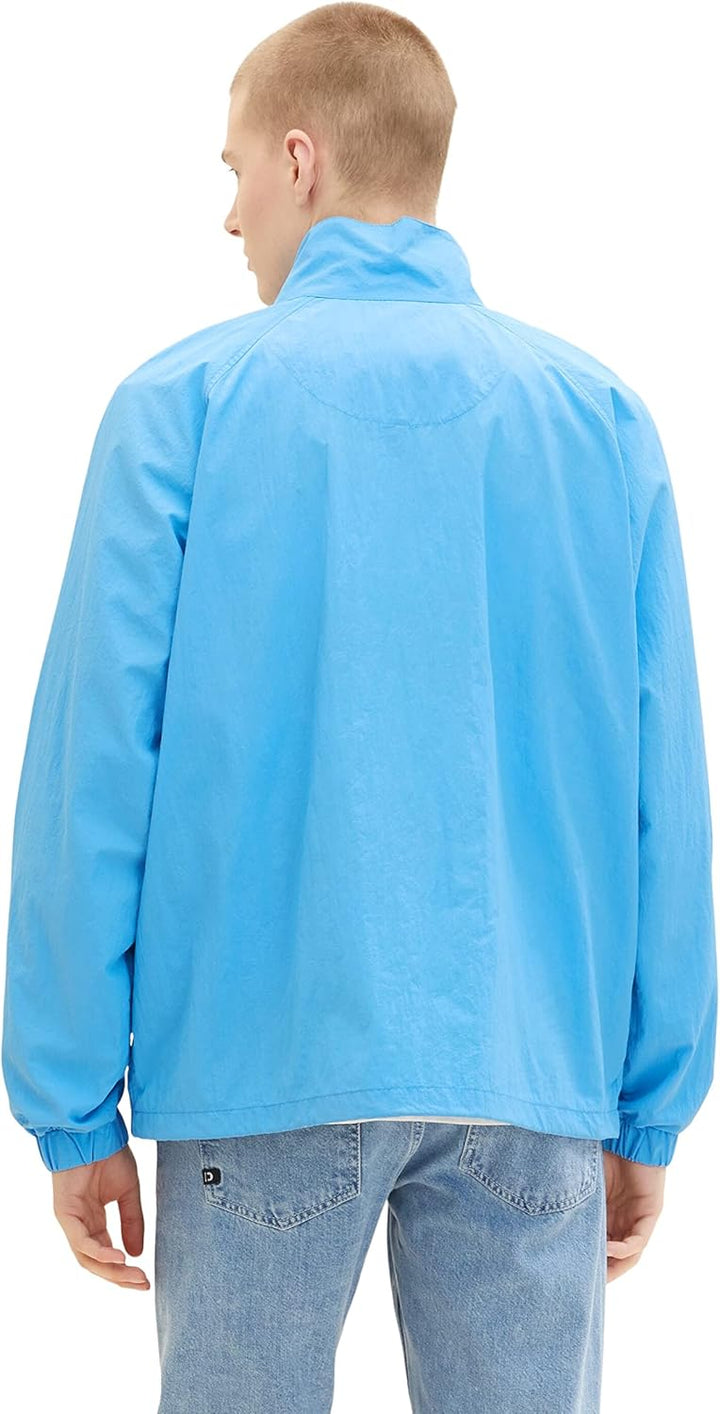 TOM TAILOR Denim Herren Relaxed Windbreaker Jacke, S