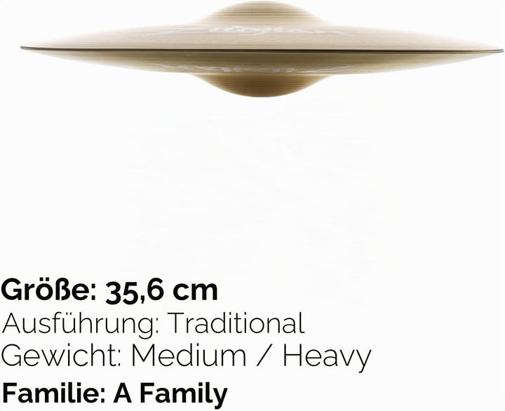 Zildjian A Zildjian Series - 14" New Beat Hi-Hat Cymbals - Pair 14 Zoll Pair, 14 Zoll Pair