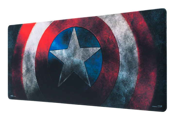 Grupo Erik Gaming Mauspad XXL Marvel Shild Gaming Mousepad XXL rutschfest und Wasserabweisend Mauspa
