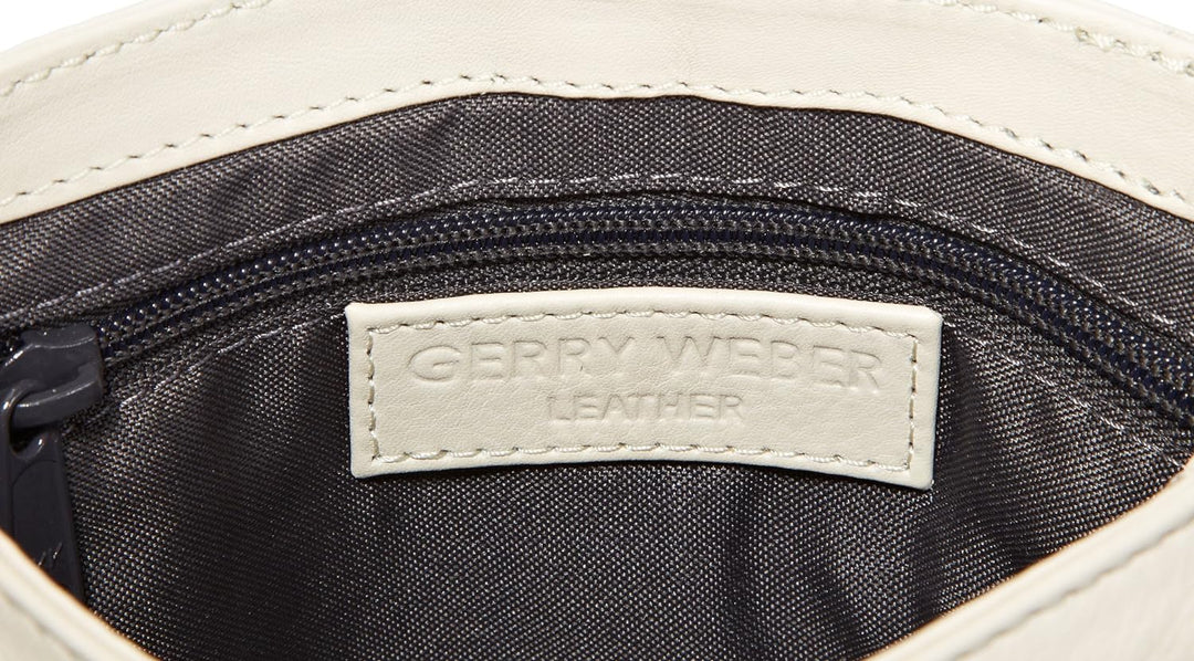 Gerry Weber Bologna Flap Bag S 4080000390, Damen Schultertaschen 17x17x2 cm (B x H x T) Weiss Offwhi