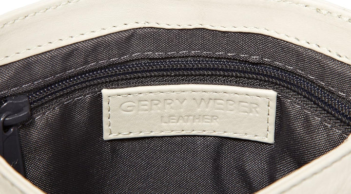 Gerry Weber Bologna Flap Bag S 4080000390, Damen Schultertaschen 17x17x2 cm (B x H x T) Weiss Offwhi